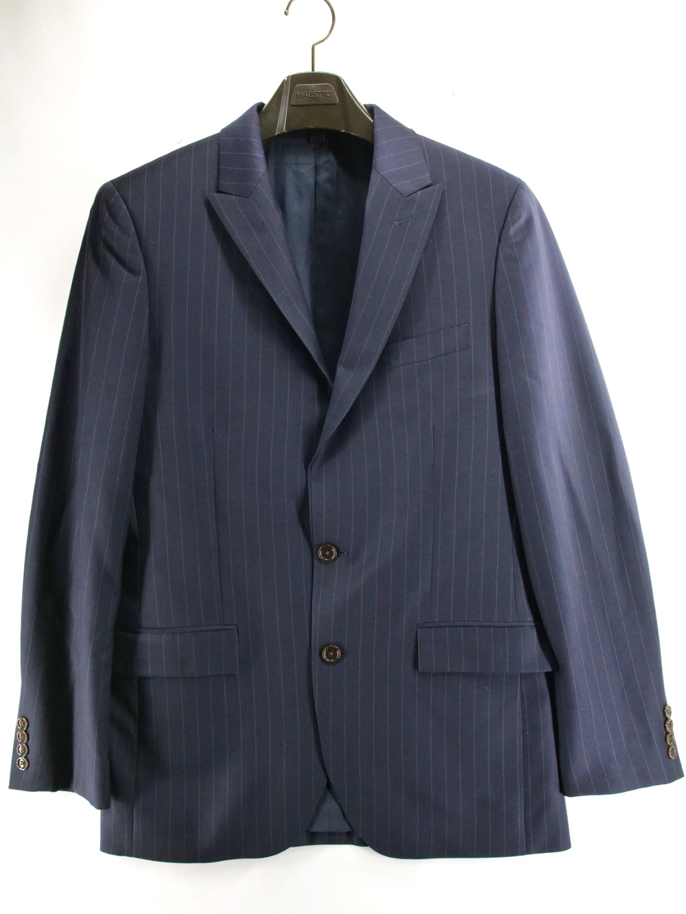 J Crew Thompson Blazer Mens 40L Pinstripe Casual Work Suit Jacket